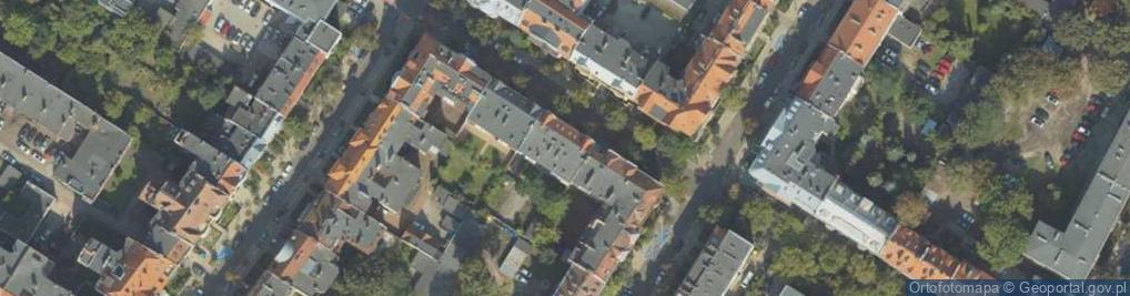 Zdjęcie satelitarne Wspólnota Mieszkaniowa ul.Zamoyskiego 8 85-063 Bydgoszcz