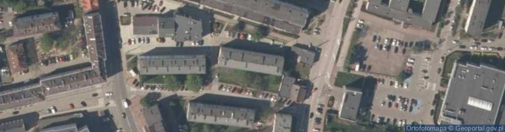 Zdjęcie satelitarne Współnota Mieszkaniowa ul.Żwirki 7 Skierniewice
