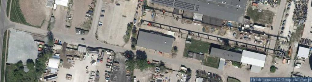 Zdjęcie satelitarne Wspólnota Mieszkaniowa ul.Zwycięska 56, 58, 60, 62, 64 Wrocław