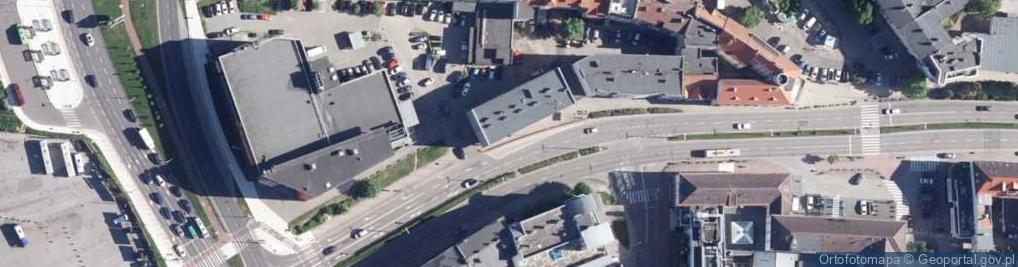 Zdjęcie satelitarne Wspólnota Mieszkaniowa ul.Zwycięstwa 7-9 w Koszalinie