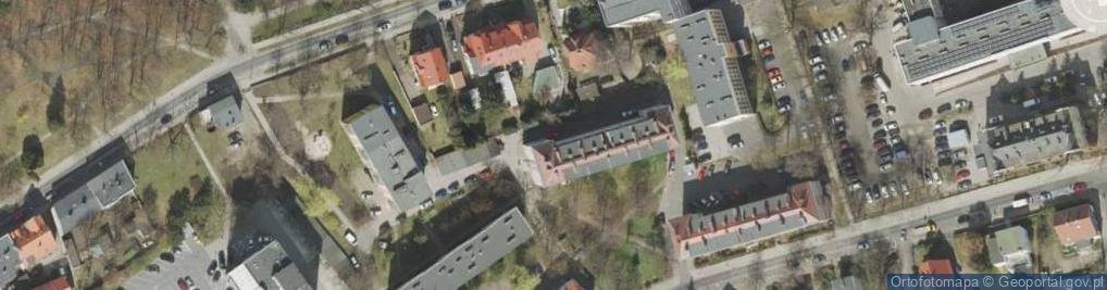 Zdjęcie satelitarne Wspólnota Mieszkaniowa ul.Zyty 14-16-18 Zielona Góra