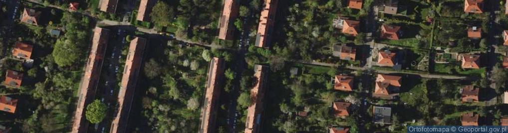 Zdjęcie satelitarne Wspólnota Mieszkaniowa Wilczycka 38 Wilczyce