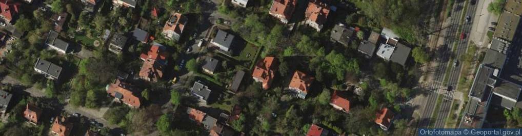Zdjęcie satelitarne Wspólnota Mieszkaniowa Wiosenna 7
