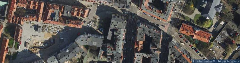 Zdjęcie satelitarne Wspólnota Mieszkaniowa Właścicieli Nieruchomości " Osiedle Cztery Pory Roku Bis" ul.Rubież 39, 39A, 39B Poznań