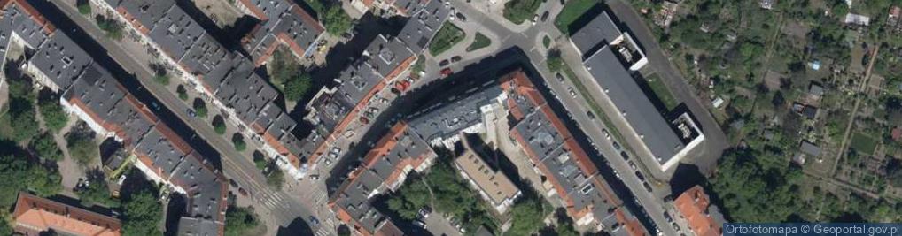 Zdjęcie satelitarne Wspólnota Mieszkaniowa Wrocław ul.Asnyka 19