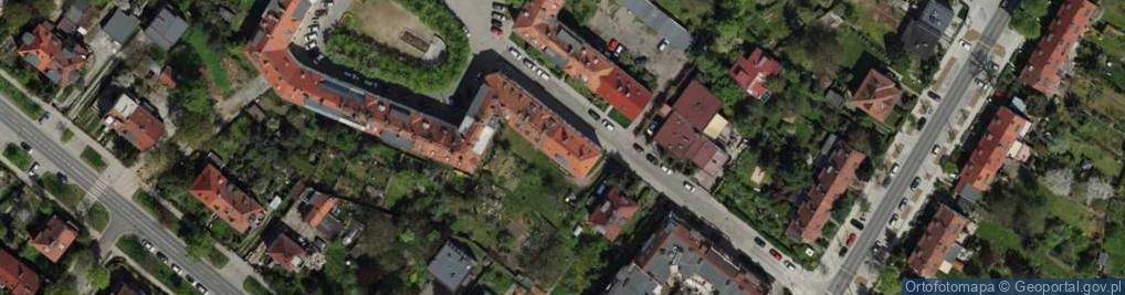 Zdjęcie satelitarne Wspólnota Mieszkaniowa Wrocław ul.Micińskiego 3