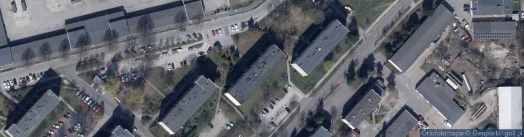 Zdjęcie satelitarne Wspólnota Mieszkaniowa "Zacisze"
