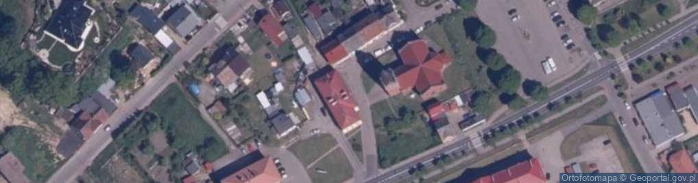 Zdjęcie satelitarne Wspólnota Mieszkaniowa Zamkowa 18 w Polanowie