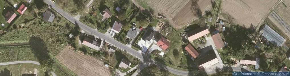 Zdjęcie satelitarne Wspólnota Mieszkaniowa Zbylutów 91 w Lwówku Śląskim