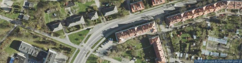 Zdjęcie satelitarne Wspólnota Mieszkaniowa Żwirki i Wigury 15, 17, 19