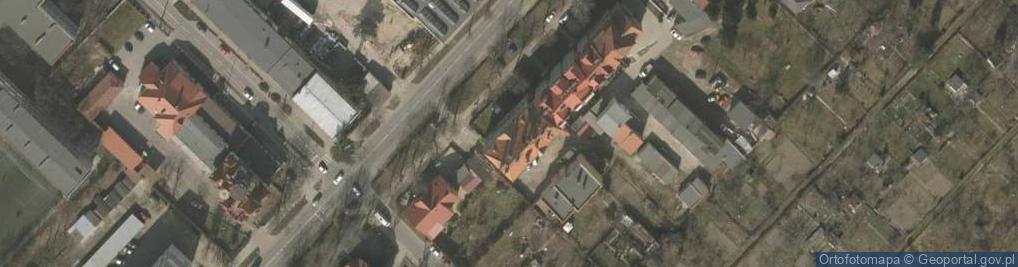 Zdjęcie satelitarne Wspólnota Mieszkniowa przy Al.Wojska Polskiego nr 52 w Strzegomiu