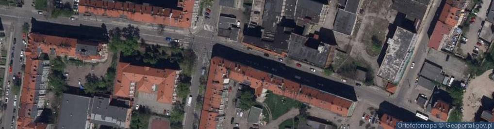 Zdjęcie satelitarne Wspólnota Mieszkniowa ul.Traugutta 19