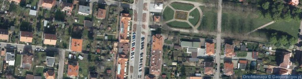 Zdjęcie satelitarne Wspólnota Miszkaniowa ul.Kościuszki 50