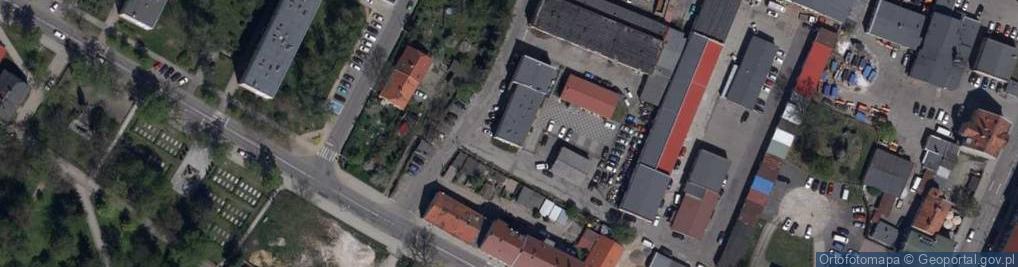 Zdjęcie satelitarne Wspólnota Właścicieli Lokali Użytkowych Rapackiego 14 Jawor