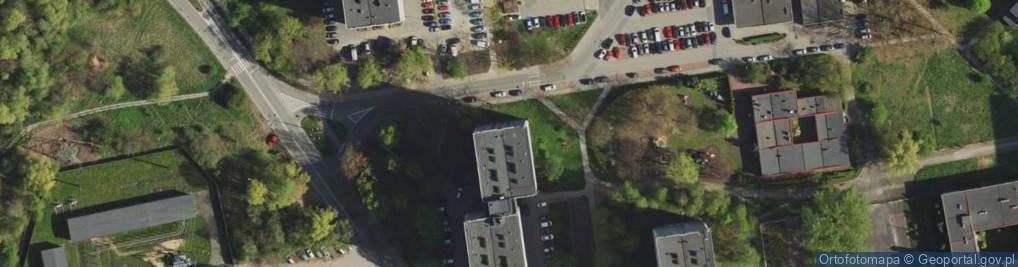 Zdjęcie satelitarne Wspólnoty Mieszkaniowe przy ul.Mikusińskiego 30 w Katowicach