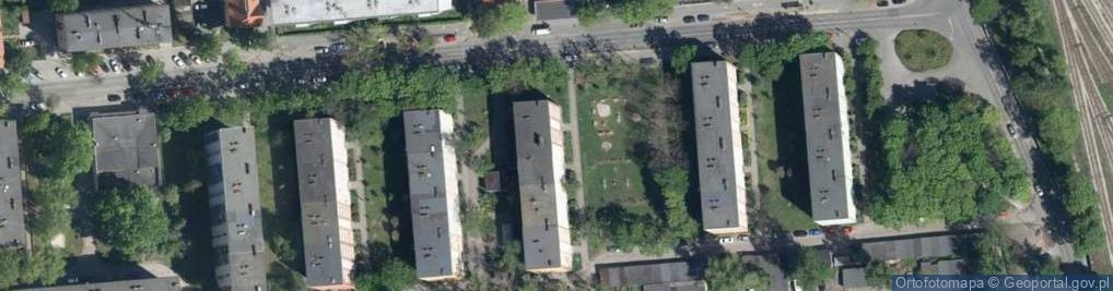 Zdjęcie satelitarne Wspomagajace Transport