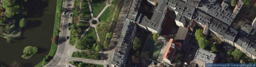 Zdjęcie satelitarne Wspónota Mieszkaniowa przy ul.Krasińskiego 54