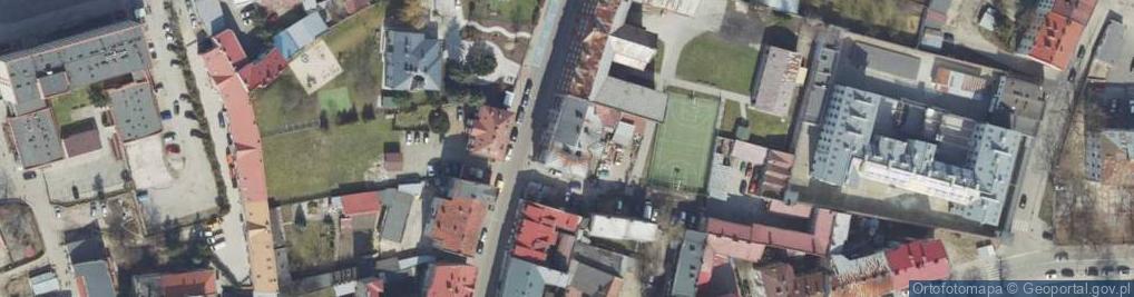 Zdjęcie satelitarne Wtór-Pol - zakład utylizacji odpadów