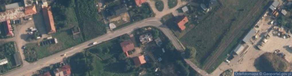 Zdjęcie satelitarne Wulkanizacja Dino- Tir Jacek Barkowski