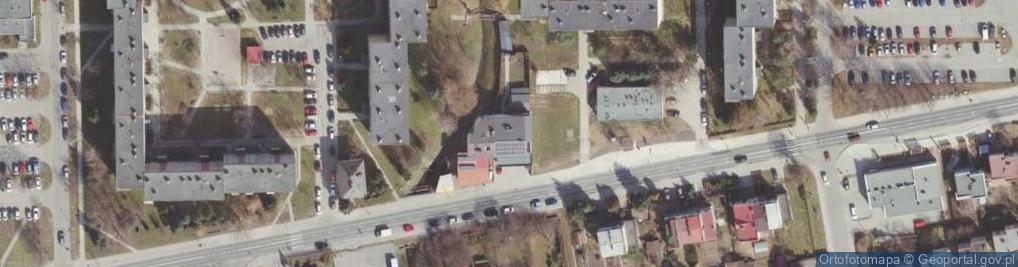 Zdjęcie satelitarne Wulkanizacja im Tadeusza Jaźwa