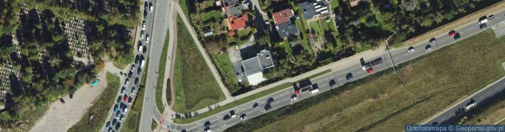 Zdjęcie satelitarne Wulkanizacja Mechanika Pojazdowa Wirski Gmiter