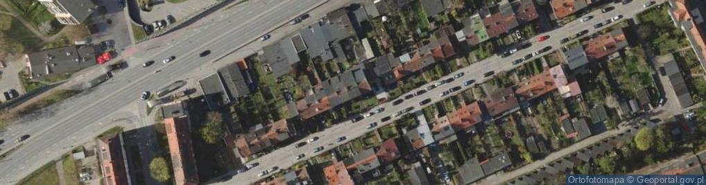 Zdjęcie satelitarne Wulkanizacja Sprzedaż Opon Dętek i Akcesorii Motoryzacyjnych