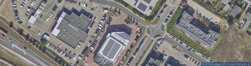 Zdjęcie satelitarne WWS Więcbork