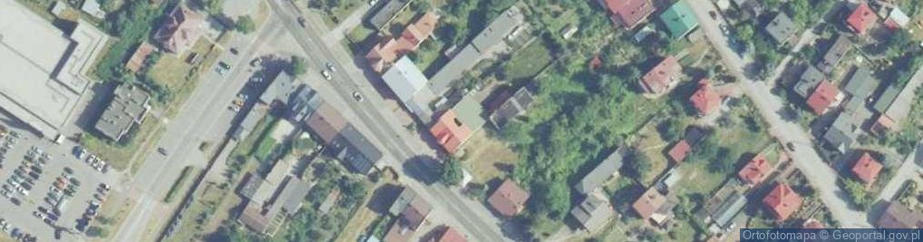 Zdjęcie satelitarne Wydawnictwo Nowa Galicja