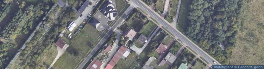 Zdjęcie satelitarne Wydobycie i Przerób Kamienia Budowlanego Urbański Stanisław