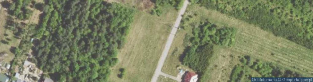 Zdjęcie satelitarne Wydobywanie Piasku Sadrak Zuzanna