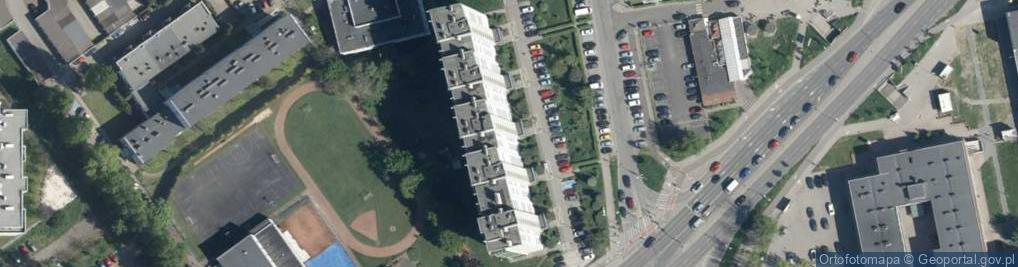 Zdjęcie satelitarne Wykonawstwo Konstrukcji Stalowych Metalex