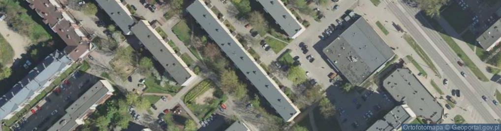 Zdjęcie satelitarne Wykonyw Projekt Plan Urz Lasu Wycena Nieruchomości