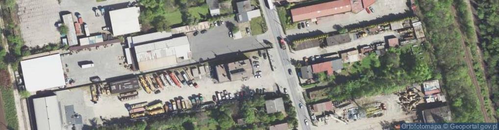 Zdjęcie satelitarne Wynajem dźwigów i koparek Dam-Trans