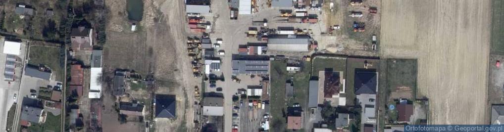 Zdjęcie satelitarne Wynajem i Handel Maszynami Budowlanymi i Samochodami Ciężarowymi