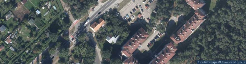 Zdjęcie satelitarne Wynajem Kwater Budziewicz Halina