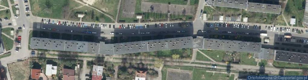 Zdjęcie satelitarne Wynajem Kwater Kazimiera Grudzińska