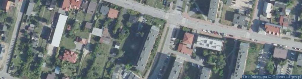 Zdjęcie satelitarne Wynajem Lokalu Handlowego Kozłowska Janina