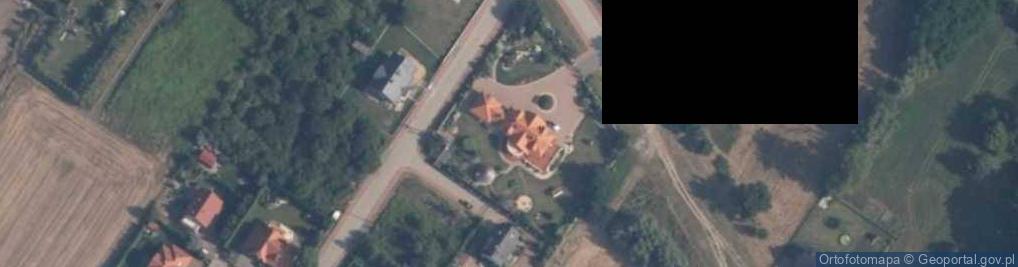 Zdjęcie satelitarne Wynajem Pojazdów i Nieruchomości Bożena Wawrzyńska