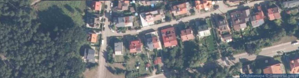 Zdjęcie satelitarne Wynajem Pokoi Danuta Nowak