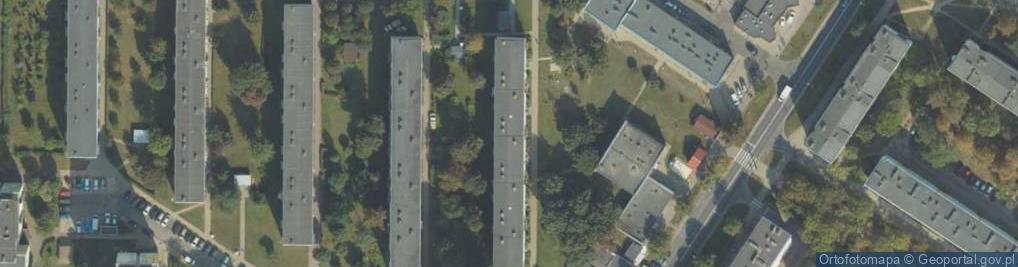 Zdjęcie satelitarne Wynajem Pokoi Gościnnych Katarzyna Klimkiewicz Wojciech Klimkiewicz