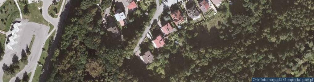 Zdjęcie satelitarne Wynajem Pokoi Gościnnych Krystyna Bielecka