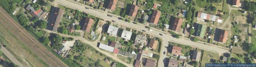 Zdjęcie satelitarne Wynajem Pokoi Gościnnych
