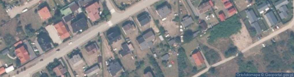 Zdjęcie satelitarne Wynajem Pokoi i Stołówka