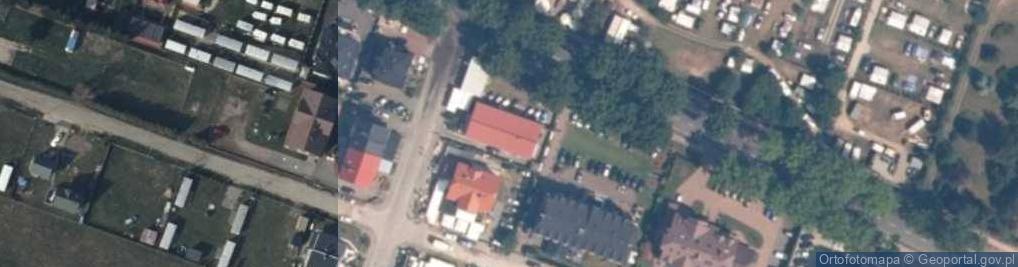 Zdjęcie satelitarne Wynajem Pokoi i Świetlica