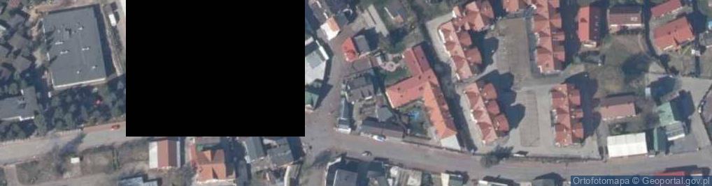 Zdjęcie satelitarne Wynajem Pokoi Janina Dukiel