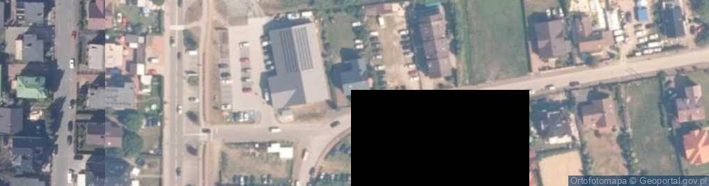 Zdjęcie satelitarne Wynajem Pokoi Janina Madejowska