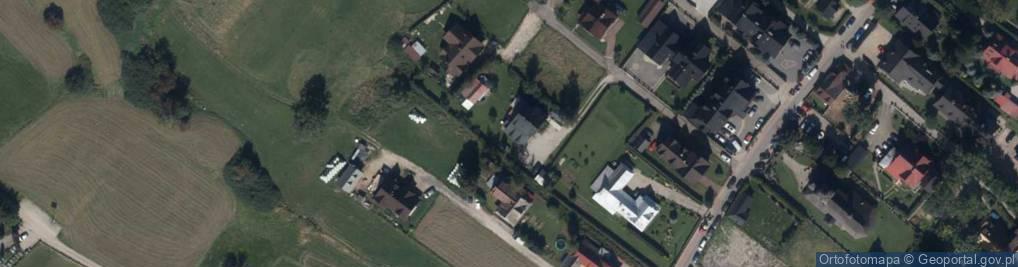 Zdjęcie satelitarne Wynajem Pokoi "pod Smrekami"