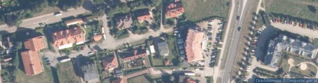 Zdjęcie satelitarne Wynajem Pokoi Rozalia Ostańska