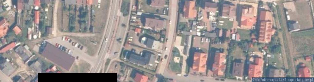 Zdjęcie satelitarne Wynajem Pokoi Zbigniew Stroszain