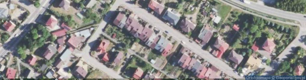Zdjęcie satelitarne Wynajem Pokoi